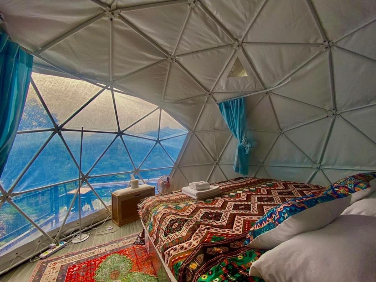 เตนท์โดมชายดอย ดอยแม่แจ๋ม ลำปาง Hotell Ban Mai  Exteriör bild